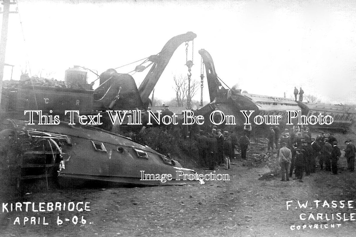 SC 37 - Kirtlebridge Train Crash, Scotland 1906