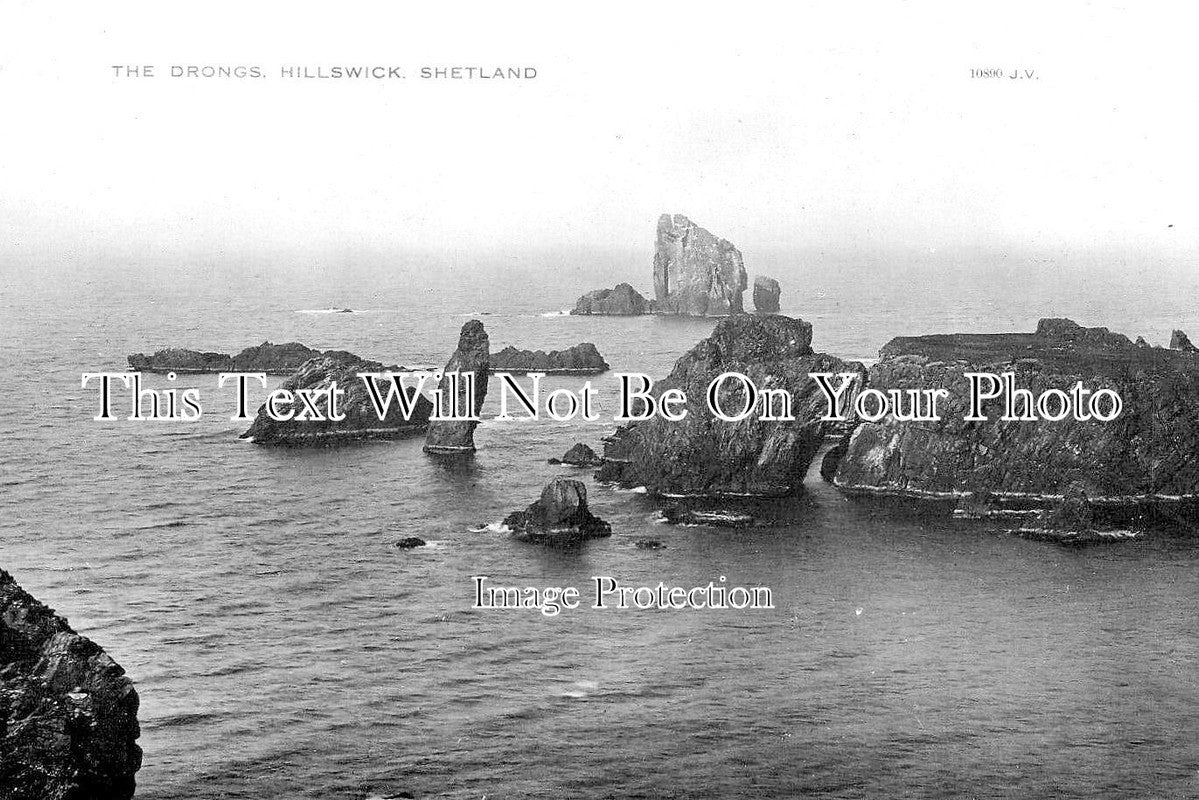 SC 377 - The Drongs, Hillswick, Shetland, Scotland