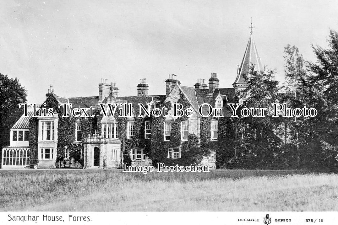 SC 4103 - Sanquhar House, Forres, Morayshire, Scotland