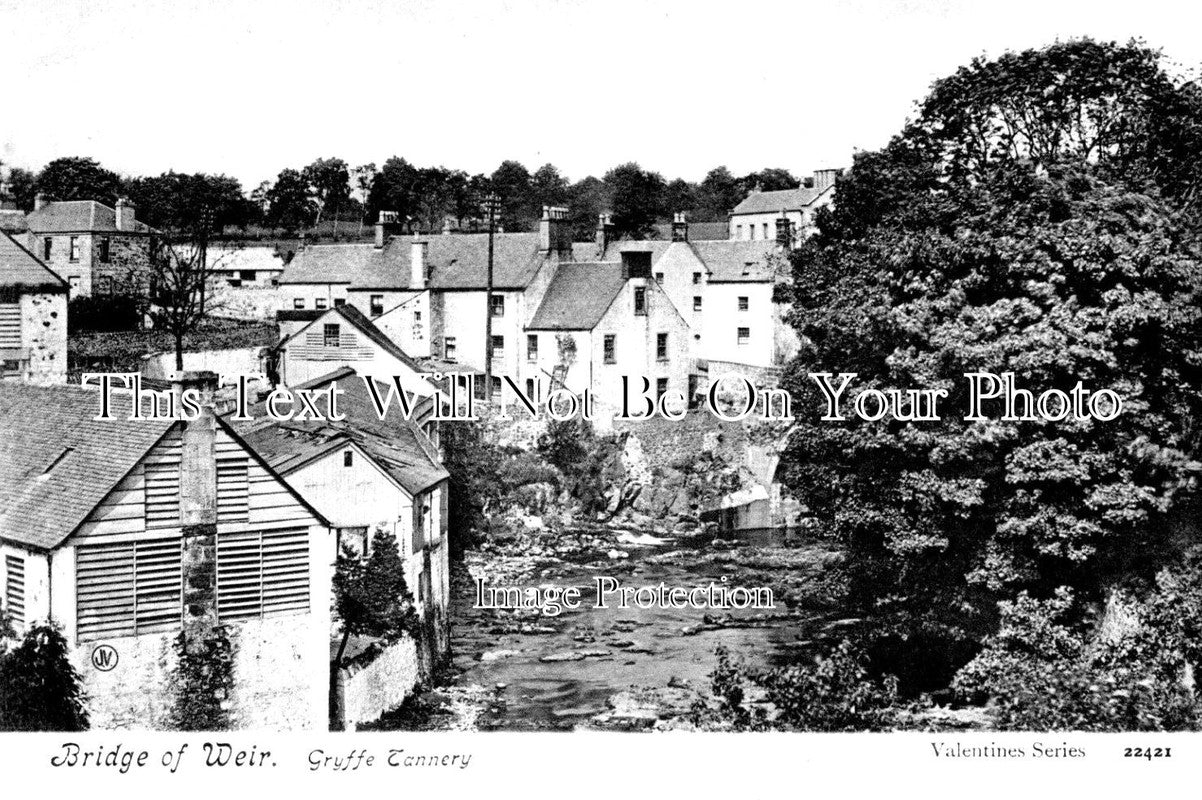 SC 413 - River Gryffe, Bridge Of Weir, Gryffe Tannery, Renfrewshire, Scotland