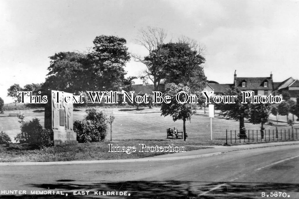 SC 4244 - Hunter Memorial, East Kilbride, Scotland