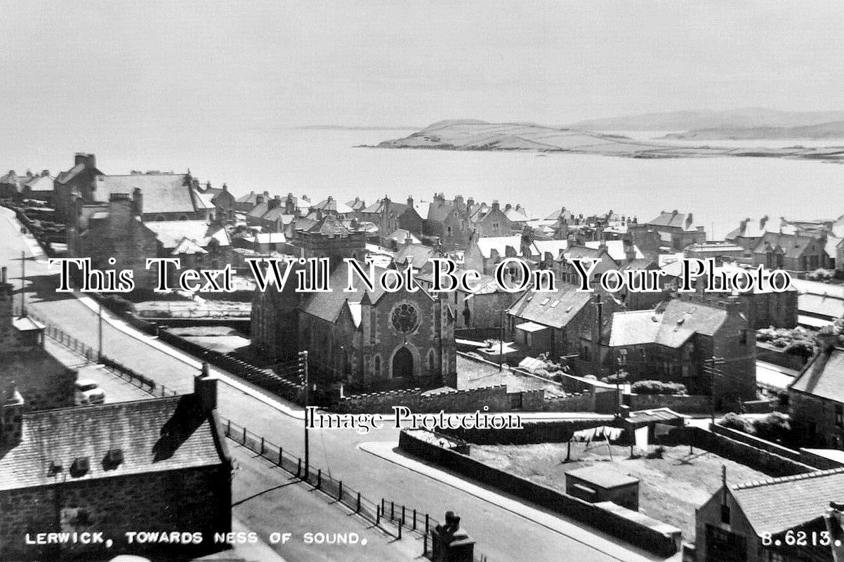 SC 4267 - Lerwick Towards Ness Of Sound, Shetland, Scotland