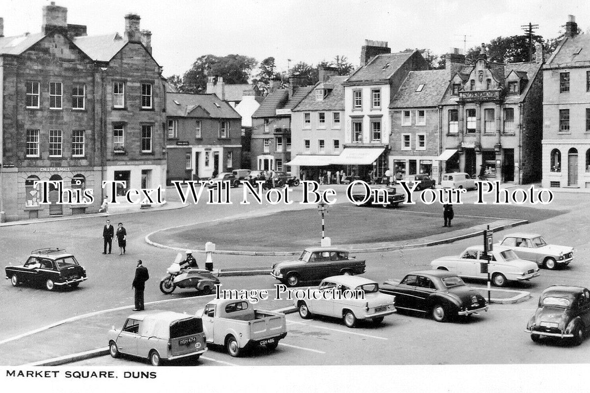 SC 4279 - Market Square, Duns, Scotland