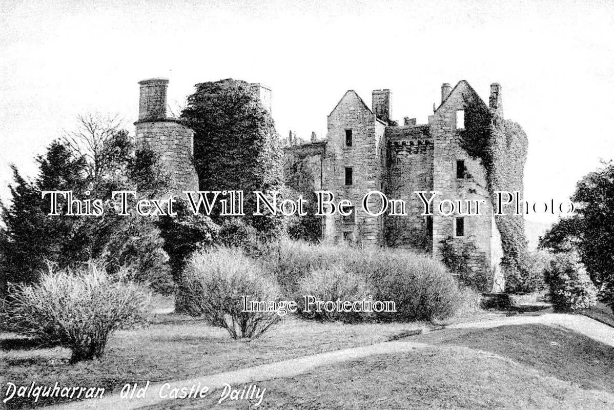 SC 431 - Dalquharran Old Castle, Dailly, Girvan, Ayrshire, Scotland