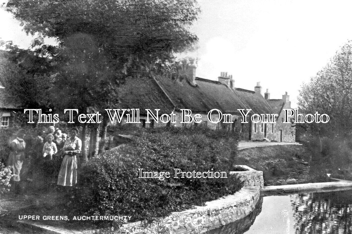 SC 440 - Upper Greens, Auchtermuchty, Fife, Scotland c1923