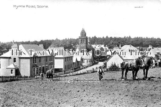 SC 4410 - Myrtle Road, Scone, Perthshire, Scotland c1918