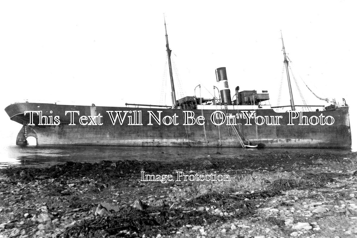 SC 465 - Ship Driven Ashore, Gale Of 1916, Craigfield, Orkney, Scotland