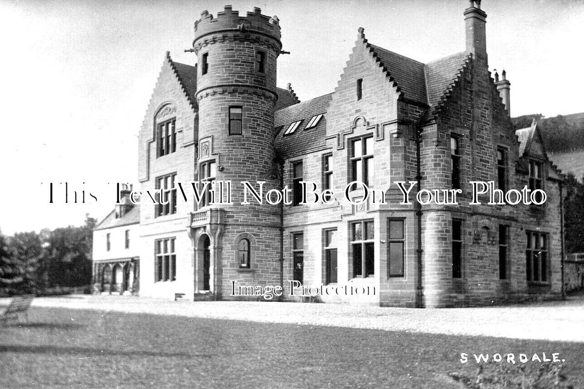 SC 470 - Swordale House, Evanton, Easter Ross, Scotland c1910