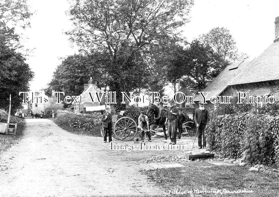 SC 50 - Village Smithy, Westruther, Berwickshire, Scotland c1915