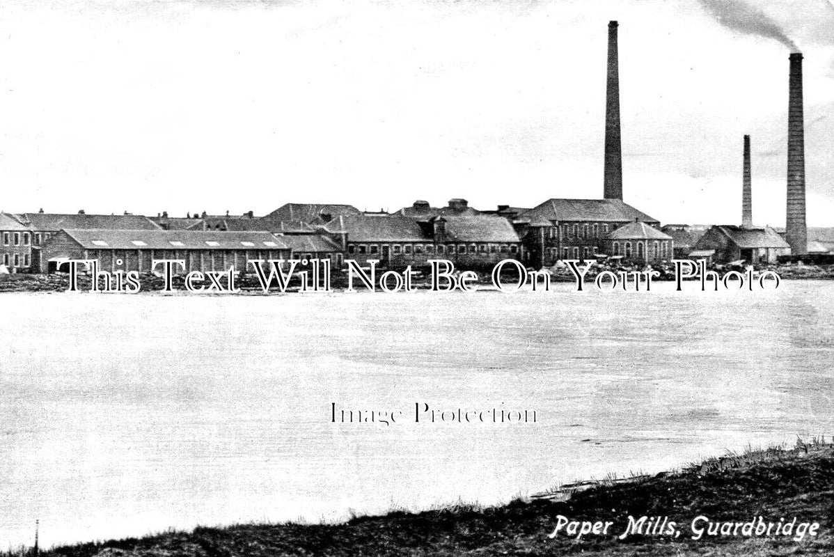 SC 545 - Paper Mills, Guardbridge, St Andrews, Fife, Scotland c1914