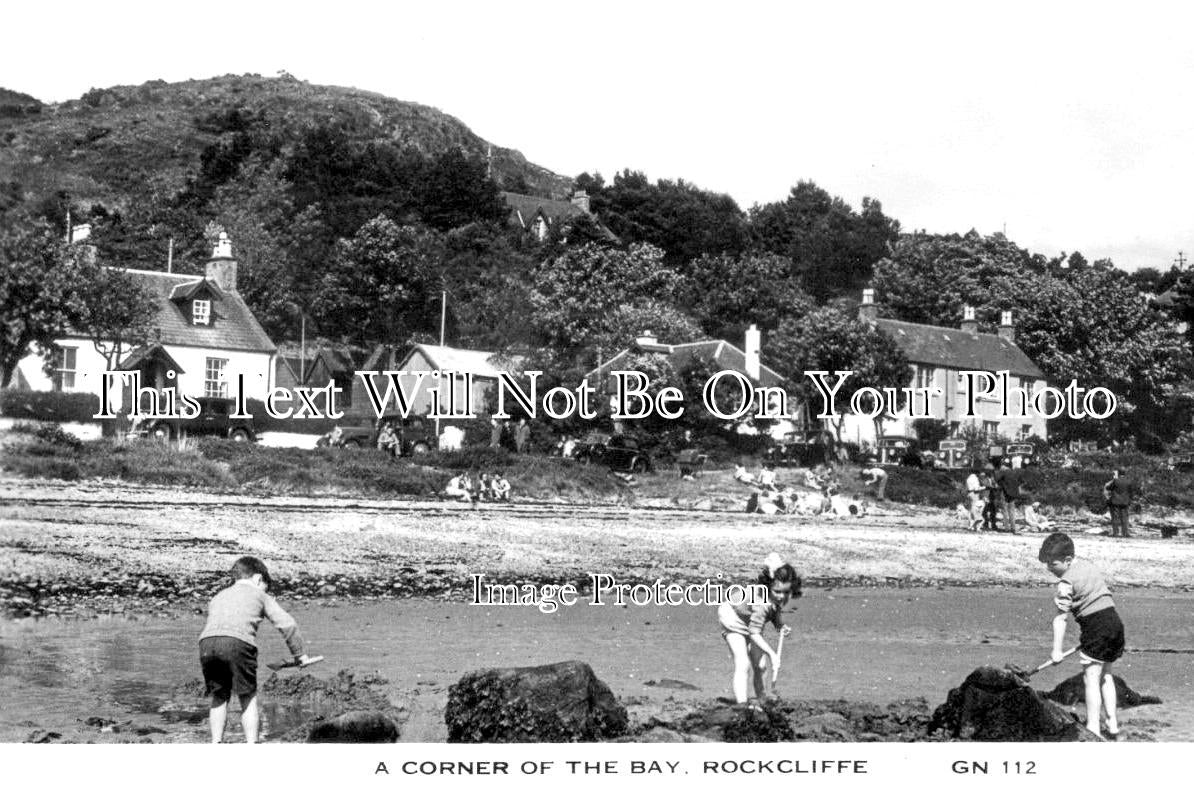 SC 551 - Corner Of Rockcliffe Bay Near Dalbeattie, Scotland