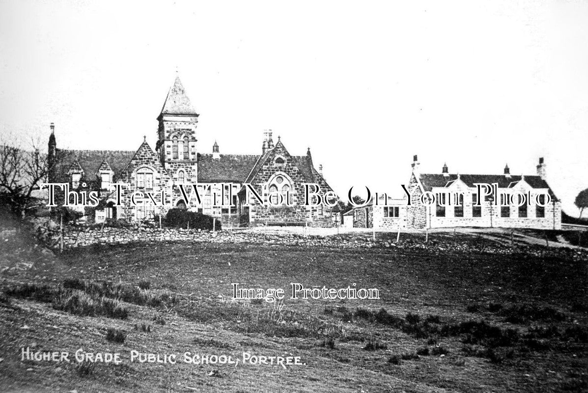 SC 619 - Higher Grade Public School, Portree, Skye, Scotland