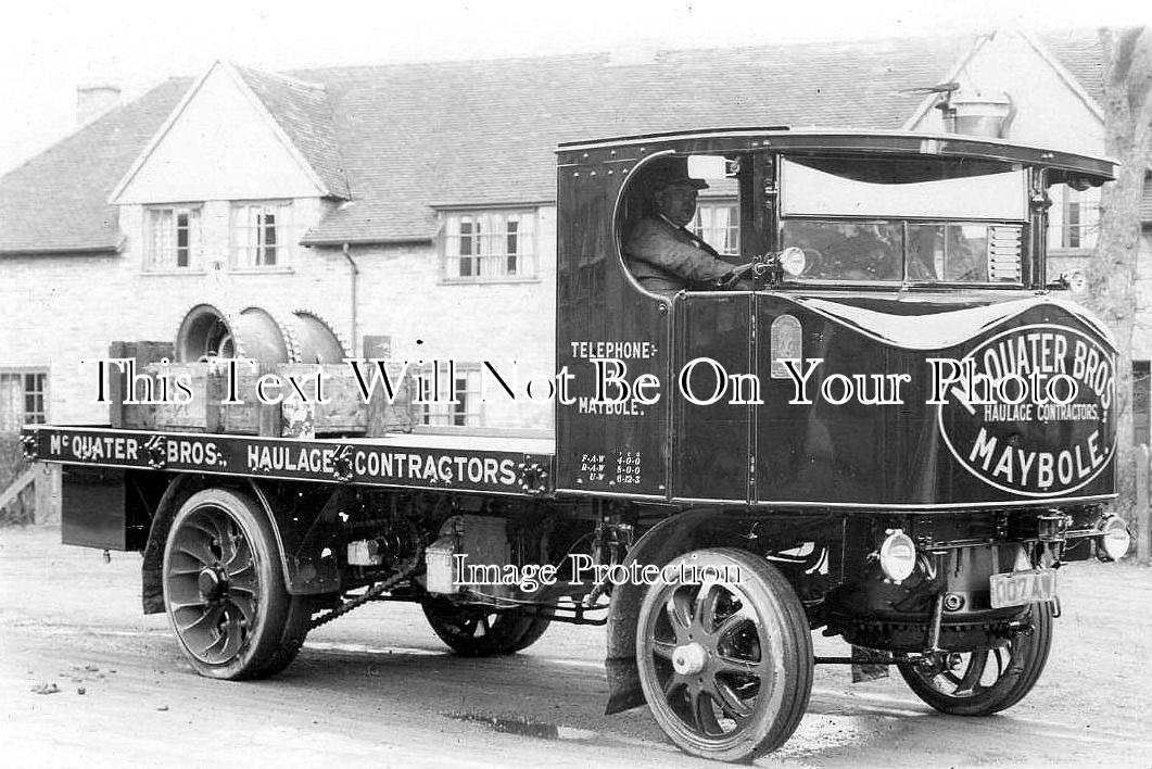 SC 629 - McQuater Bros Steam Lorry, Maybole, Ayrshire, Scotland