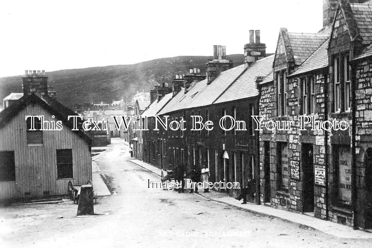 SC 690 - Mid Shore, Scalloway, Shetland Islands, Scotland