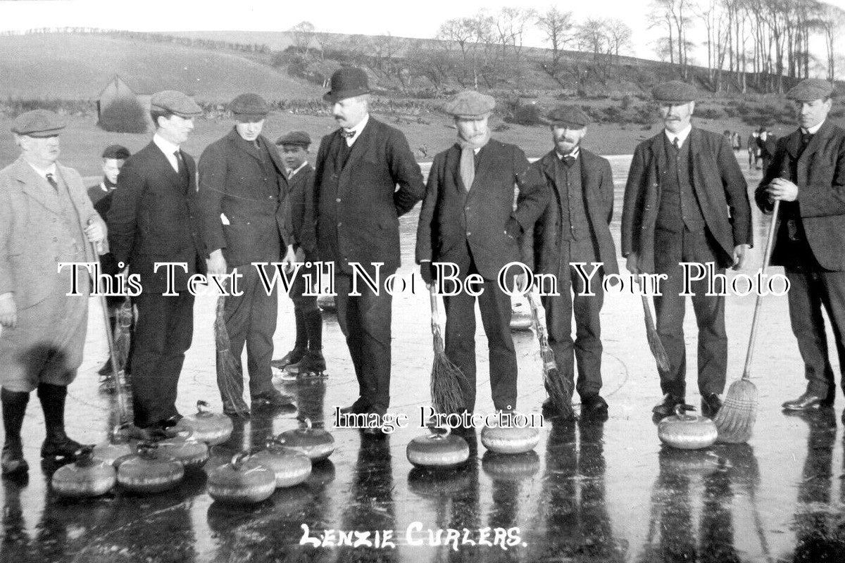 SC 696 - Lenzie Curlers, Glasgow, Dunbartonshire, Scotland