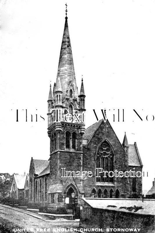 SC 699 - United Free English Church, Stornoway, Isle Of Lewis, Scotland