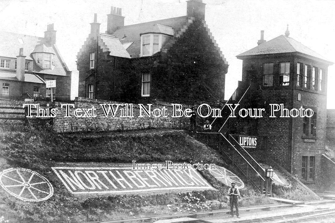 SC 711 - North Berwick Railway Station, East Lothian, Scotland