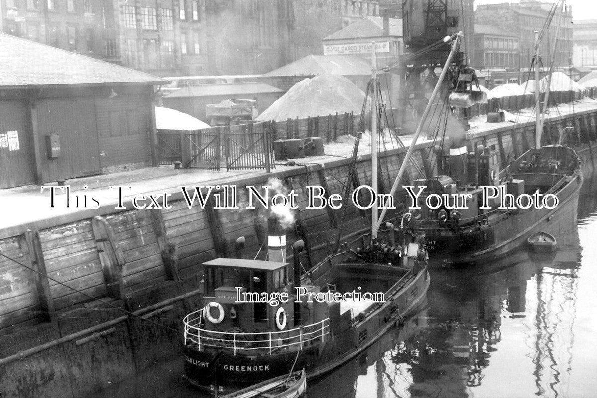 SC 740 - Custom House Quay, River Clyde, Glasgow, Scotland c1963