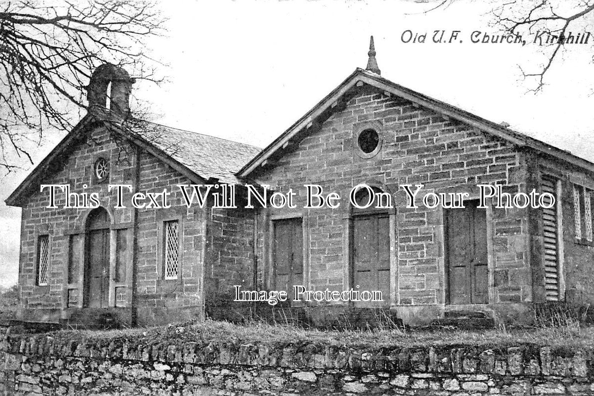 SC 763 - Old UF Church, Kirkhil, Invernessshire, Scotland c1908