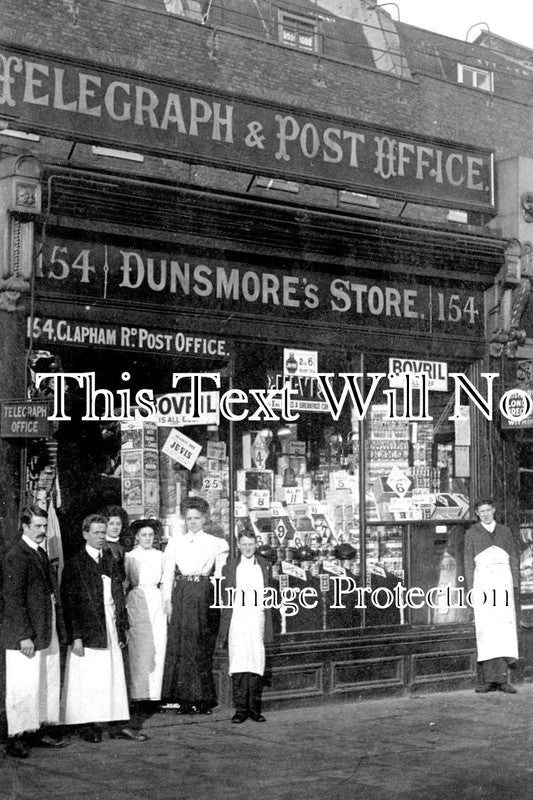 SC 859 - Dunsmores Store & Post Office, Clapham, London