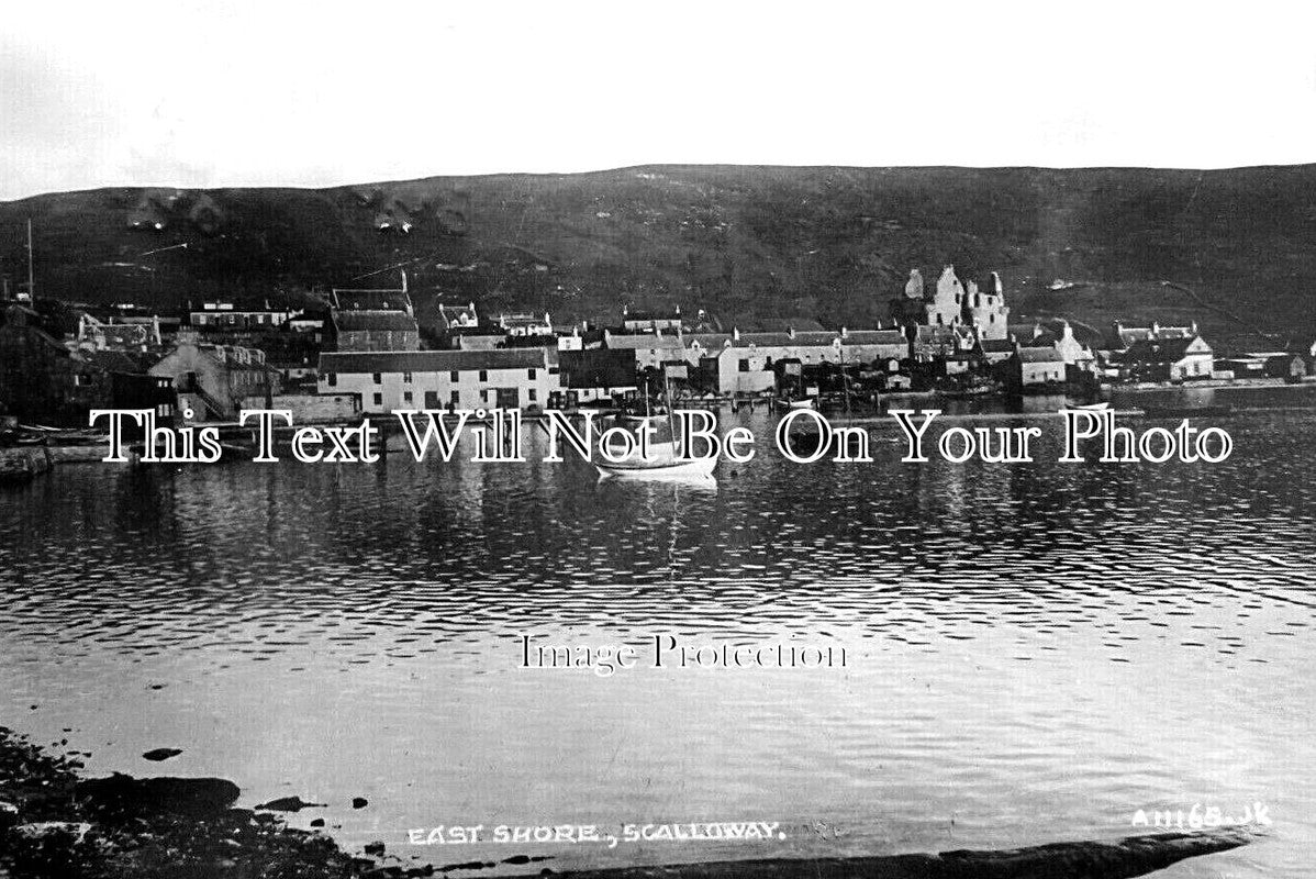 SC 860 - East Shore, Scalloway, Shetland, Scotland