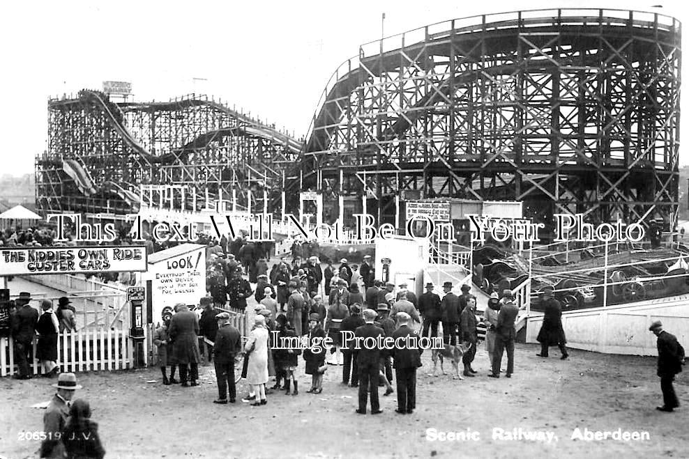 SC 87 - Aberdeen Scenic Railway, Scotland c1933