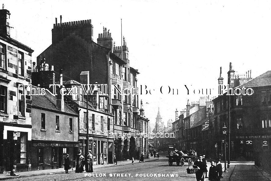 SC 897 - Pollok Street, Pollokshaws, Glasgow, Scotland c1919