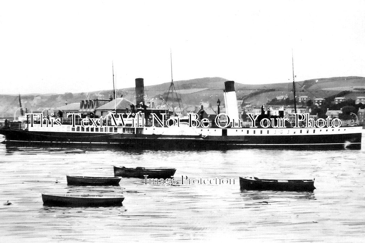 SC 927 - Paddle Steamers At Campbelltown, Scotland