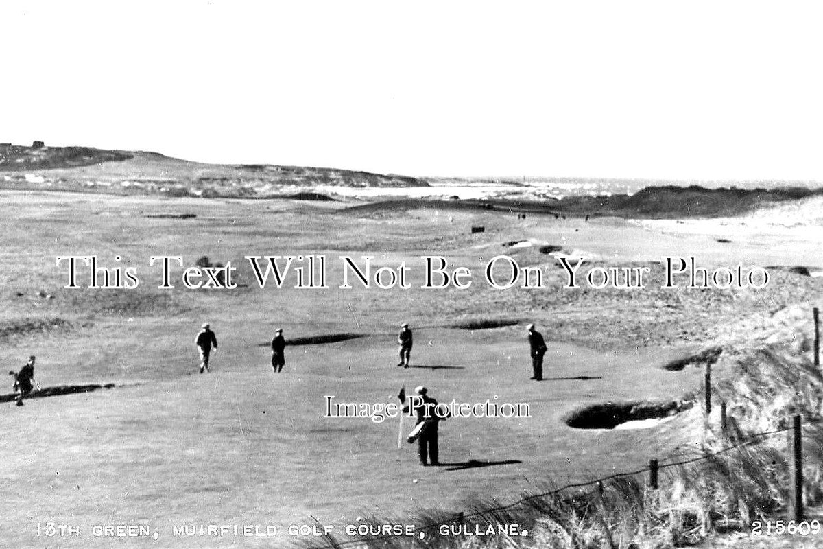 SC 958 - 13th Green, Muirfield Golf Course, Gullane, Scotland