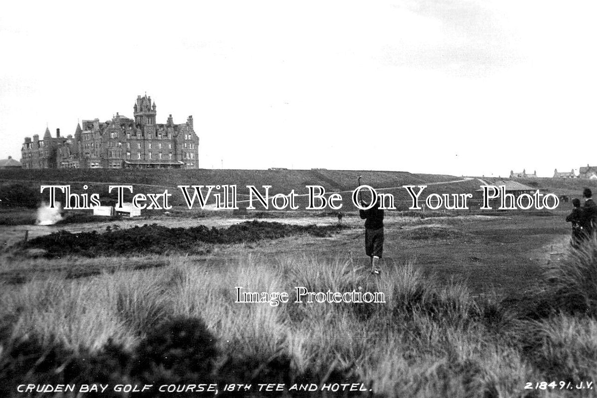 SC 993 - Cruden Bay Golf Course, Aberdeenshire, Scotland c1935
