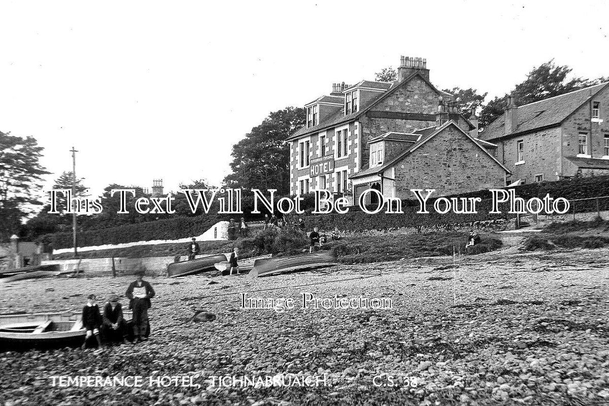 SC 994 - Temperance Hotel, Tighnabruaich Kames, Argyll, Scotland