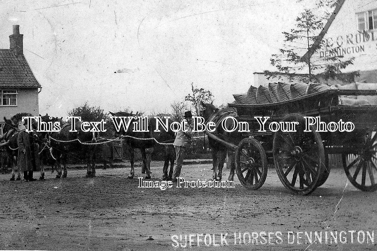 SF 112 - Dennington, Suffolk c1906