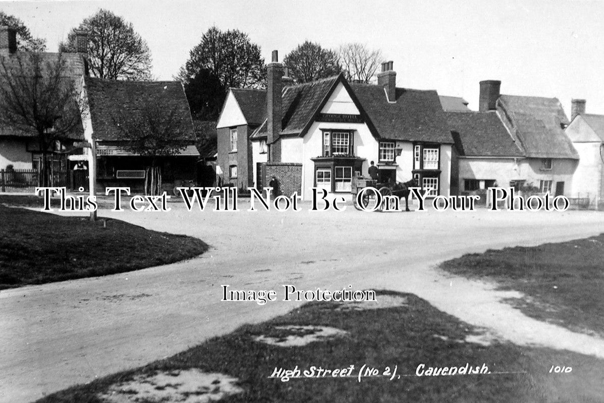 SF 1124 - The George Hotel, High Street, Cavendish, Suffolk