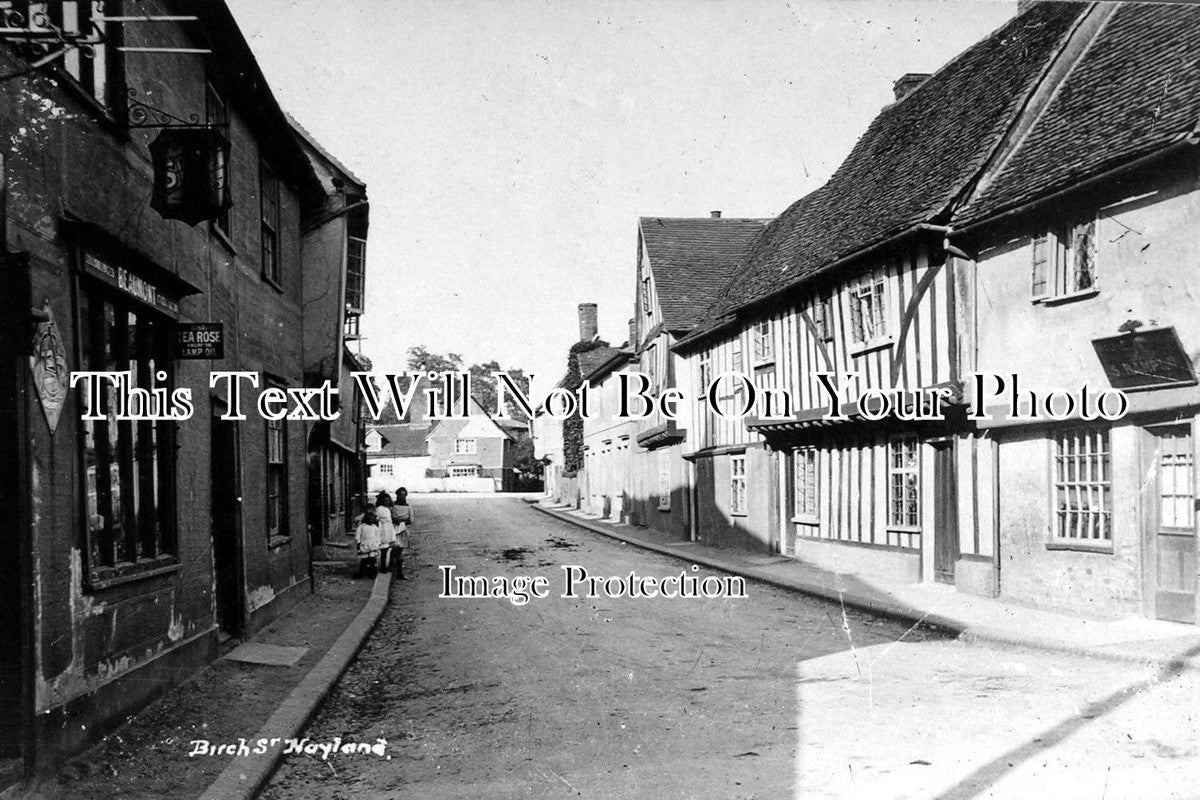 SF 1128 - Birch Street, Nayland, Suffolk c1929