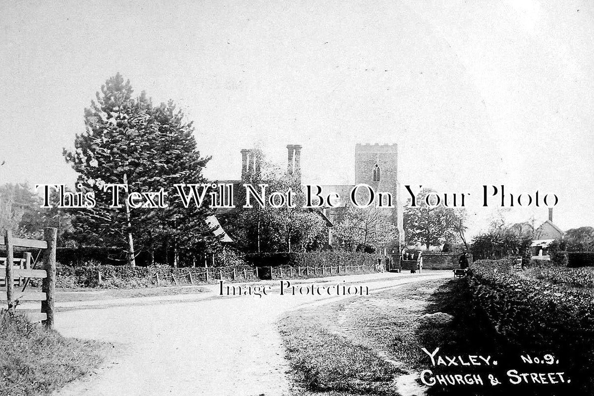 SF 126 - The Street & Church, Yaxley, Suffolk