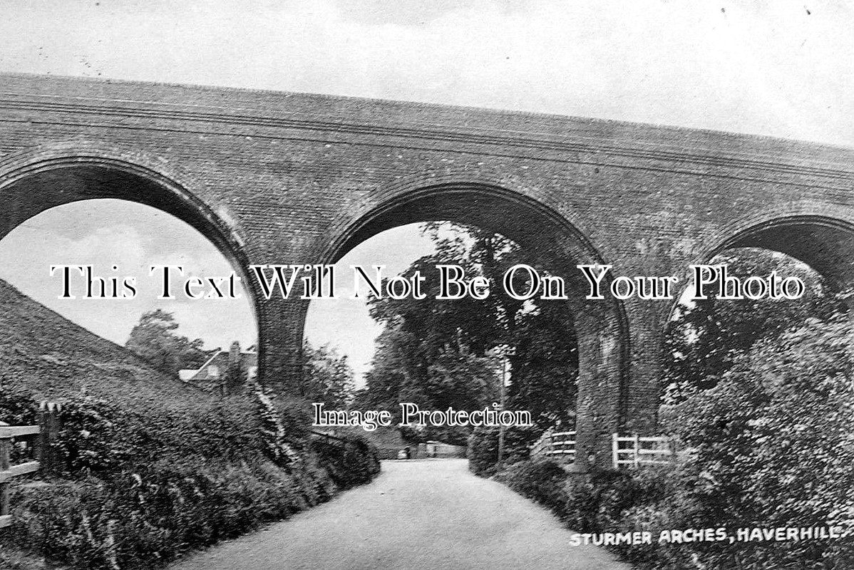 SF 141 - The Sturmer Arches, Haverhill, Suffolk c1924