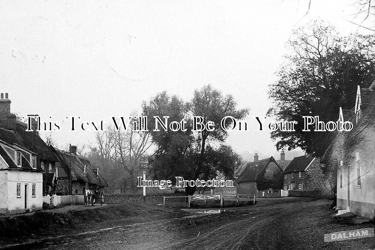 SF 143 - The Affleck Arms, Dalham, Suffolk c1908