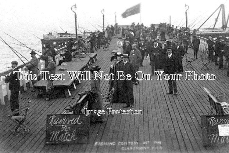SF 1471 - Fishing Match, Claremont Pier, Lowestoft, Suffolk 1908