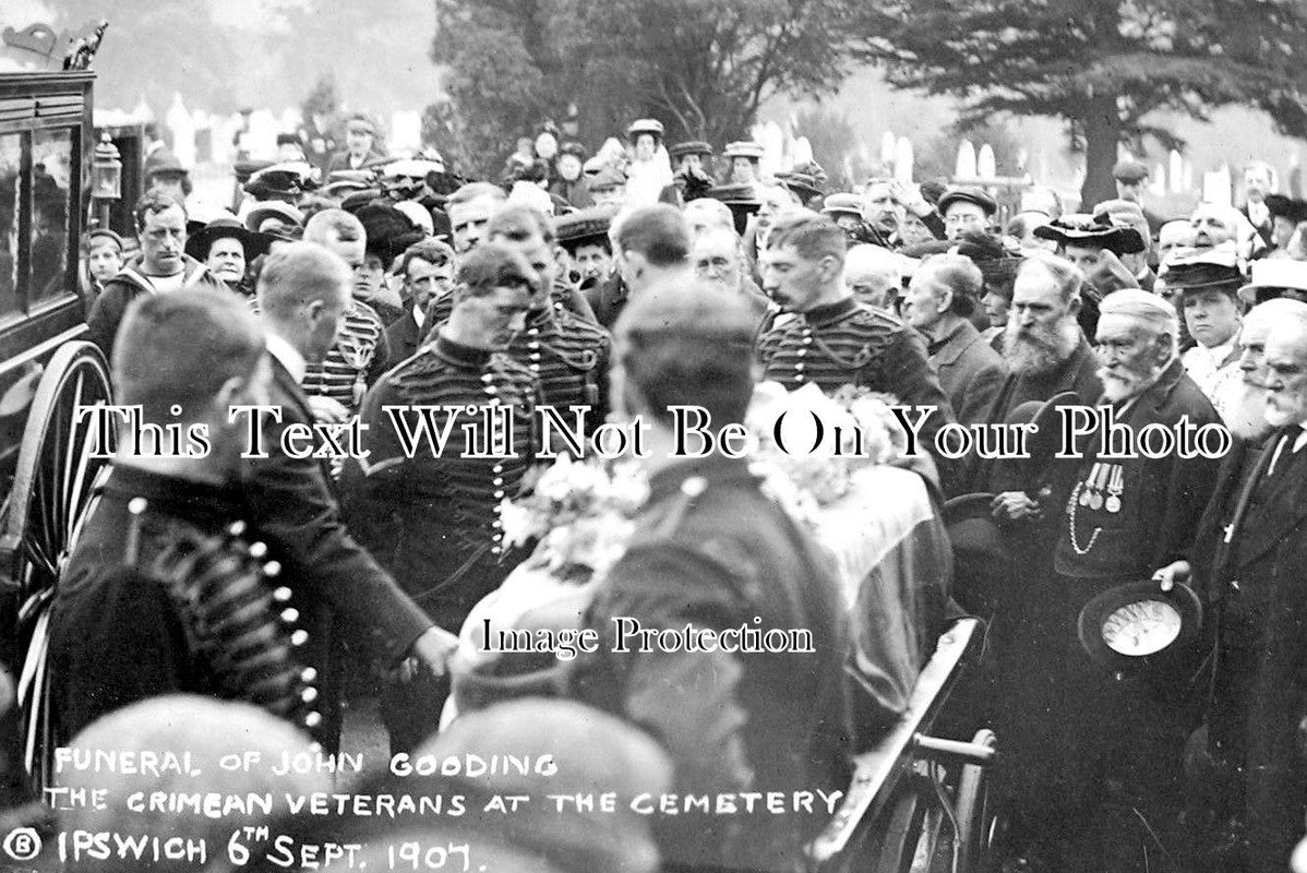 SF 1479 - The Funeral Of John Gooding Last Crimean War Veteran, Ipswich, Suffolk 1907