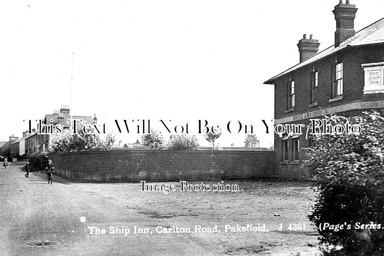 SF 1512 - The Ship Inn, Carlton Road, Lowestoft, Suffolk c1910