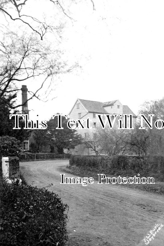 SF 1529 - Weybread Mill By Rush, Norfolk Suffolk Border c1916