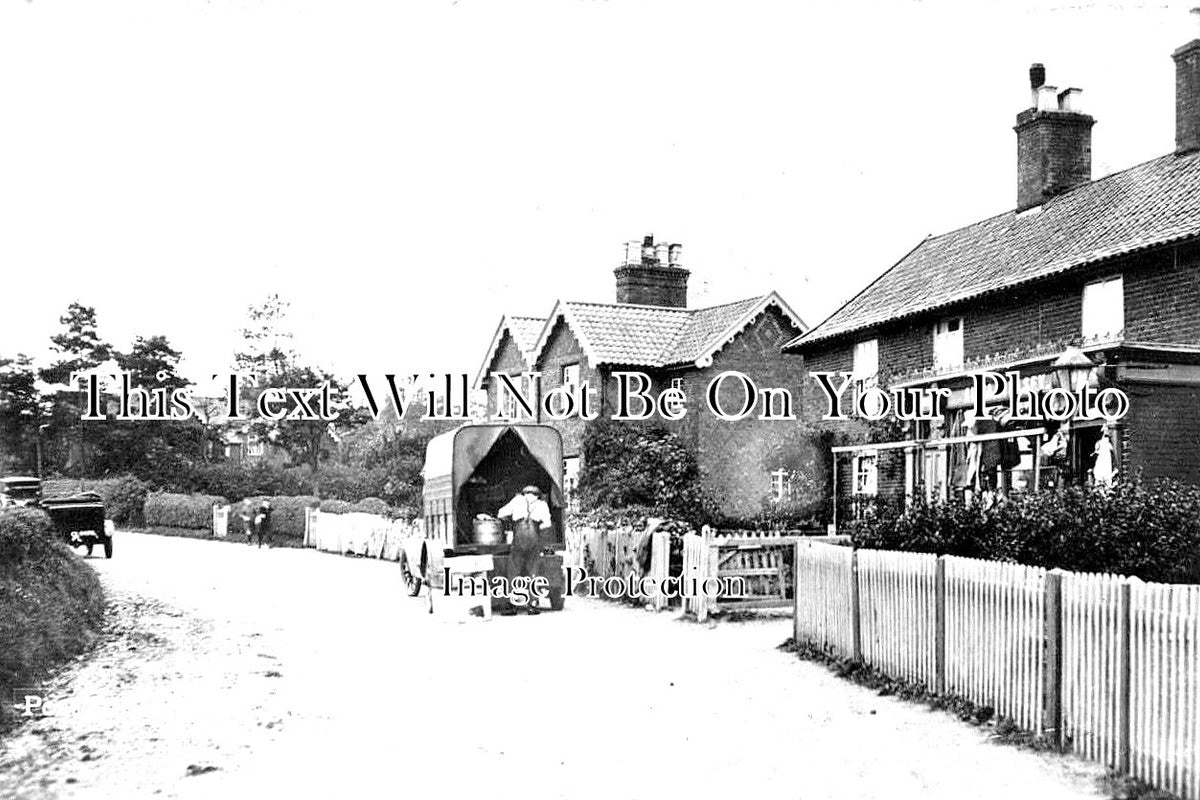 SF 1530 - Post Office Stores, Weybread By Elsey, Norfolk Suffolk Border c1916