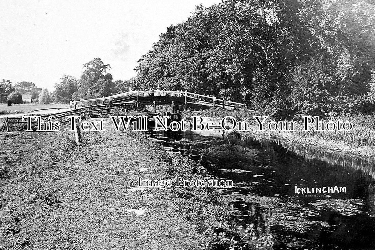 SF 155 - Bridge, Icklingham, Suffolk c1909