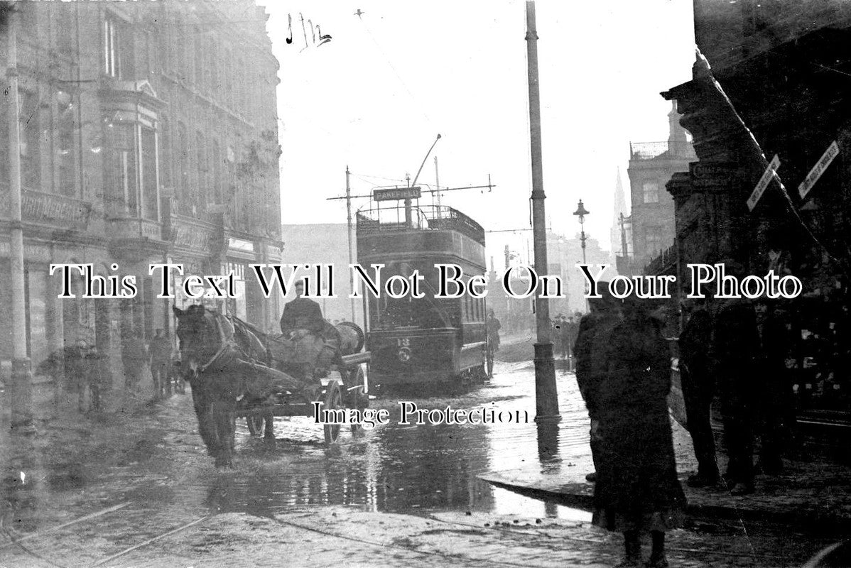 SF 1570 - Tuttles Corner Flood, Lowestoft, Suffolk c1905