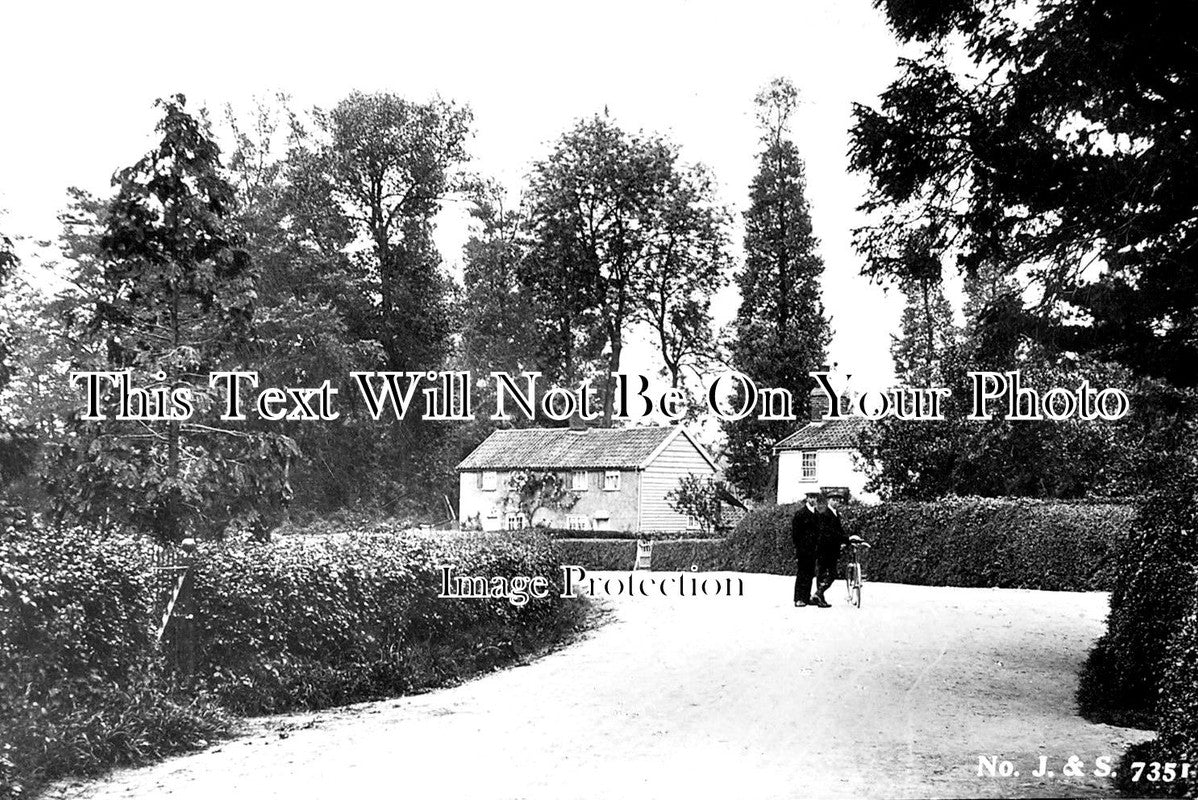 SF 1635 - The Chapel Corner, Otley, Suffolk c1912