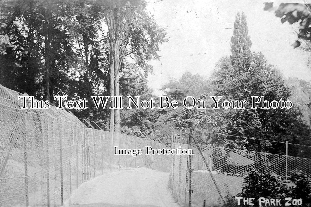 SF 187 - The Park Zoo, Christchurch Park, Ipswich, Suffolk c1908