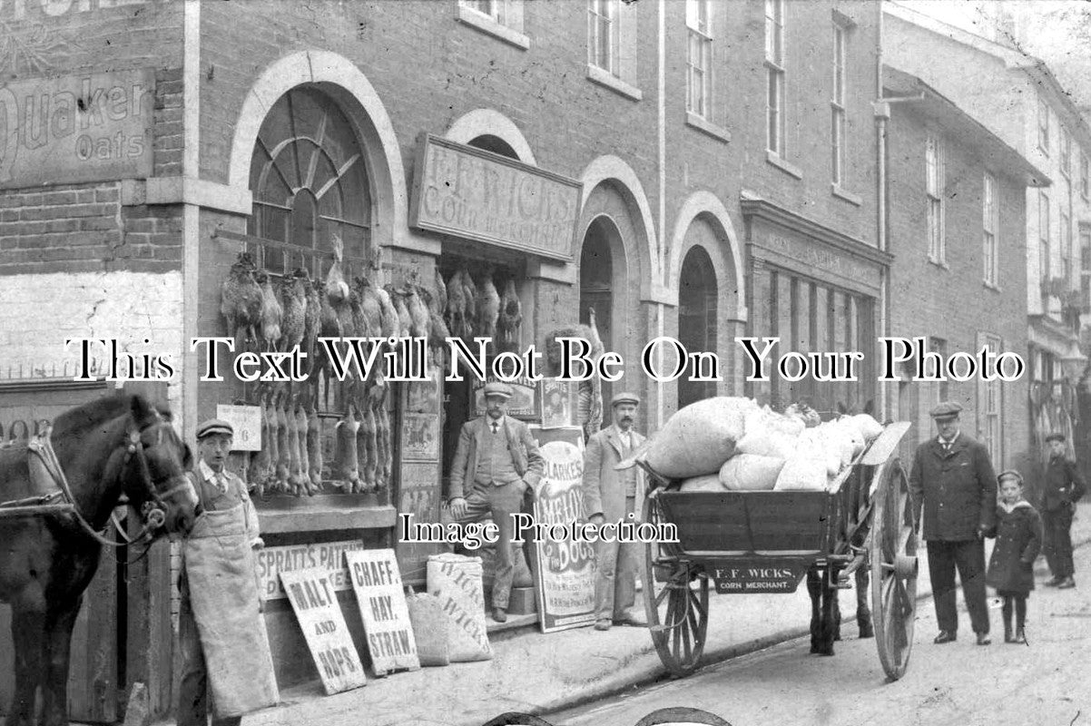 SF 194 - F F Wicks, Corn Merchant, Woodbridge, Suffolk
