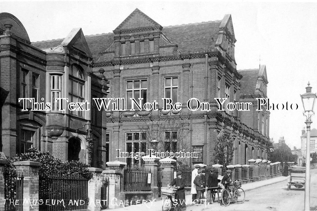 SF 218 - Museum & Art Gallery, Ipswich, Suffolk c1910