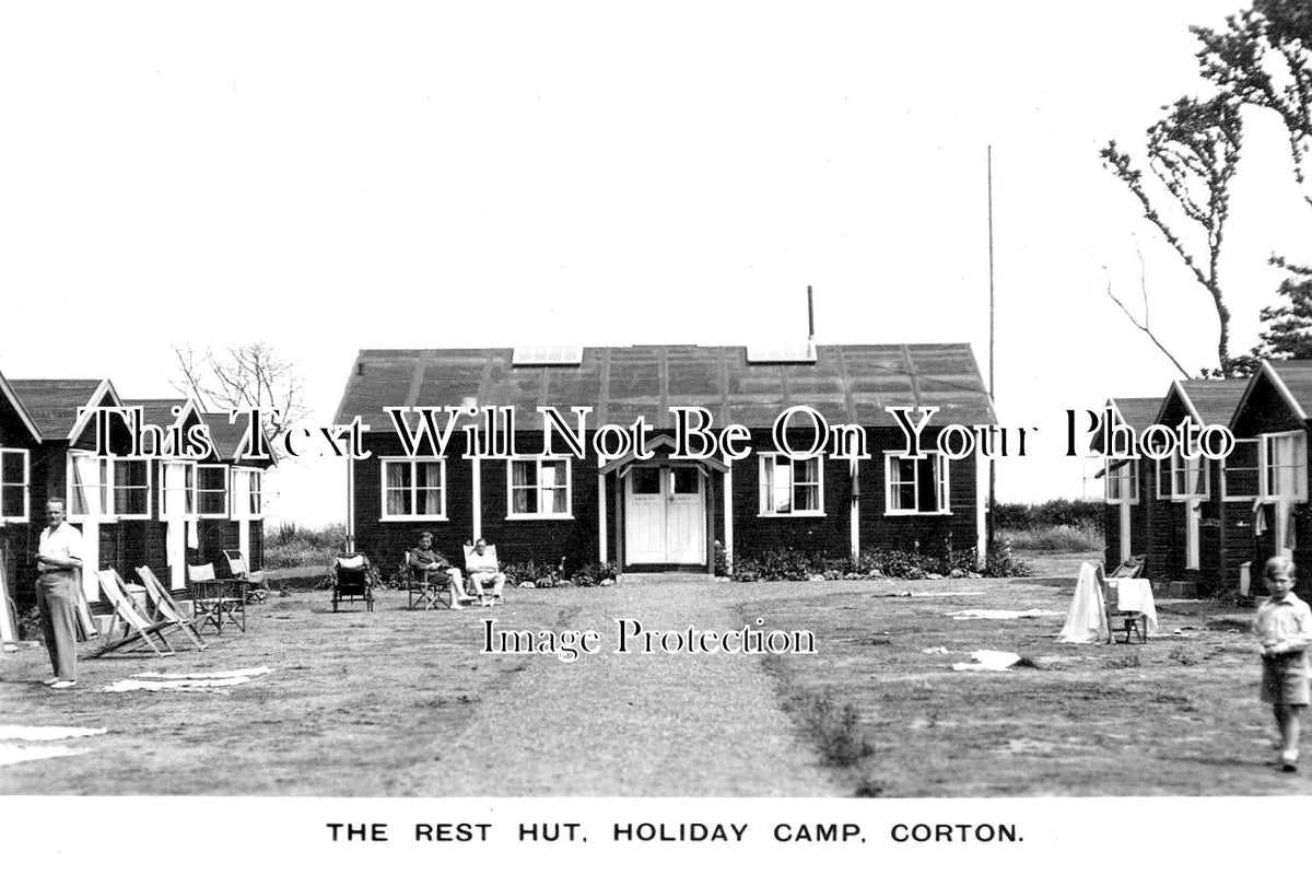 SF 2481 - The Rest Hut Holiday Camp, Corton Yallop, Suffolk