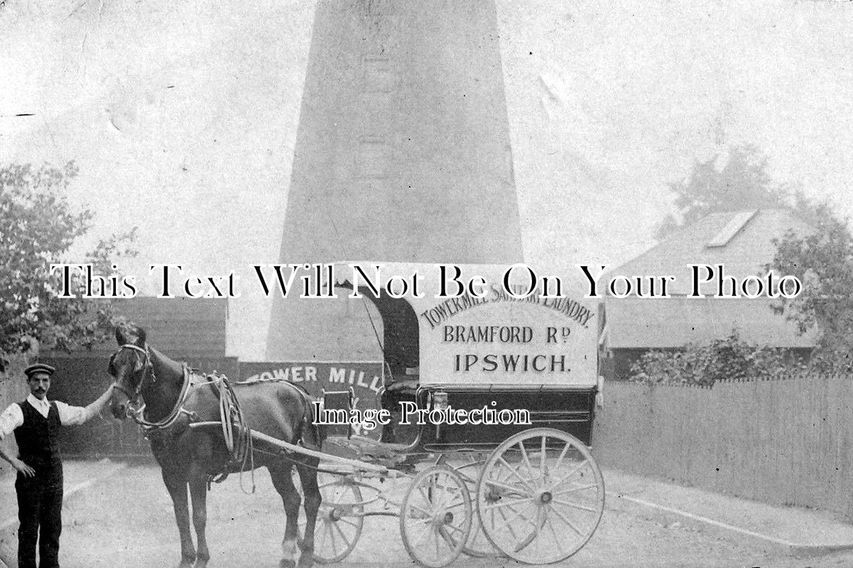 SF 249 - Tower Mill Laundry, Bramford Road, Ipswich, Suffolk c1905